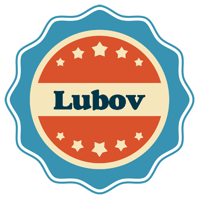 Lubov labels logo