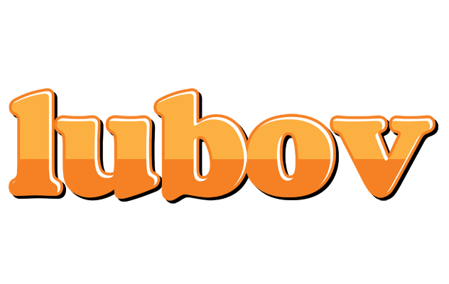 Lubov orange logo