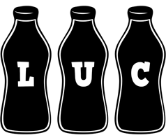 Luc bottle logo