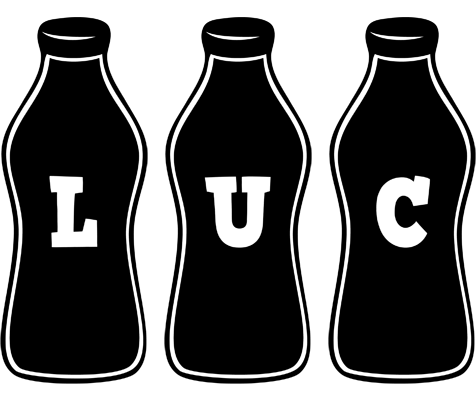 Luc bottle logo