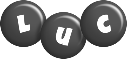 Luc candy-black logo