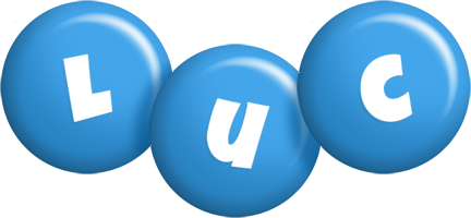 Luc candy-blue logo