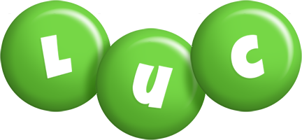 Luc candy-green logo