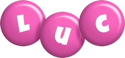 Luc candy-pink logo