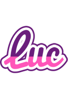 Luc cheerful logo