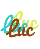 Luc cupcake logo