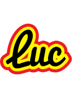 Luc flaming logo