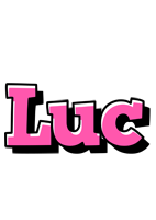 Luc girlish logo