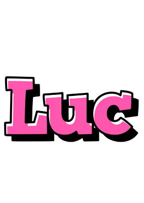 Luc girlish logo