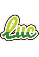 Luc golfing logo