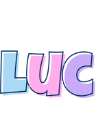 Luc pastel logo