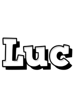 Luc snowing logo
