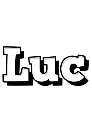 Luc snowing logo