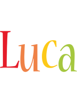 Luca birthday logo