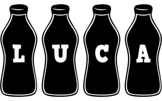 Luca bottle logo