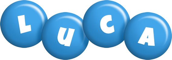 Luca candy-blue logo