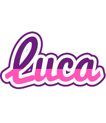 Luca cheerful logo