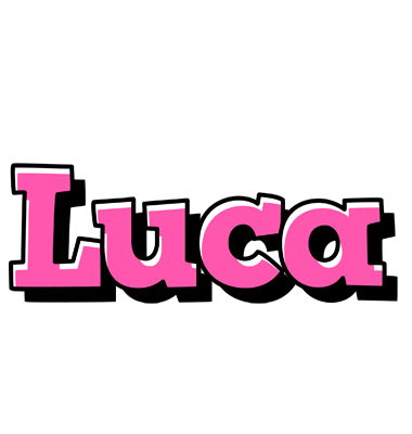 Luca girlish logo