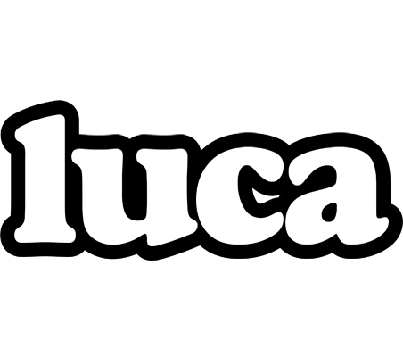 Luca panda logo