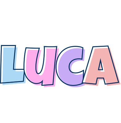 Luca pastel logo