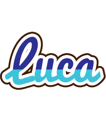 Luca raining logo