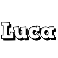Luca snowing logo