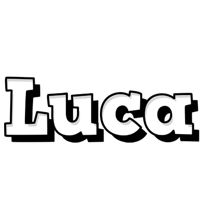 Luca snowing logo