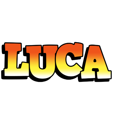 Luca sunset logo