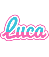 Luca woman logo