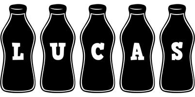 Lucas bottle logo