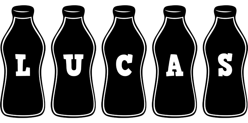 Lucas bottle logo