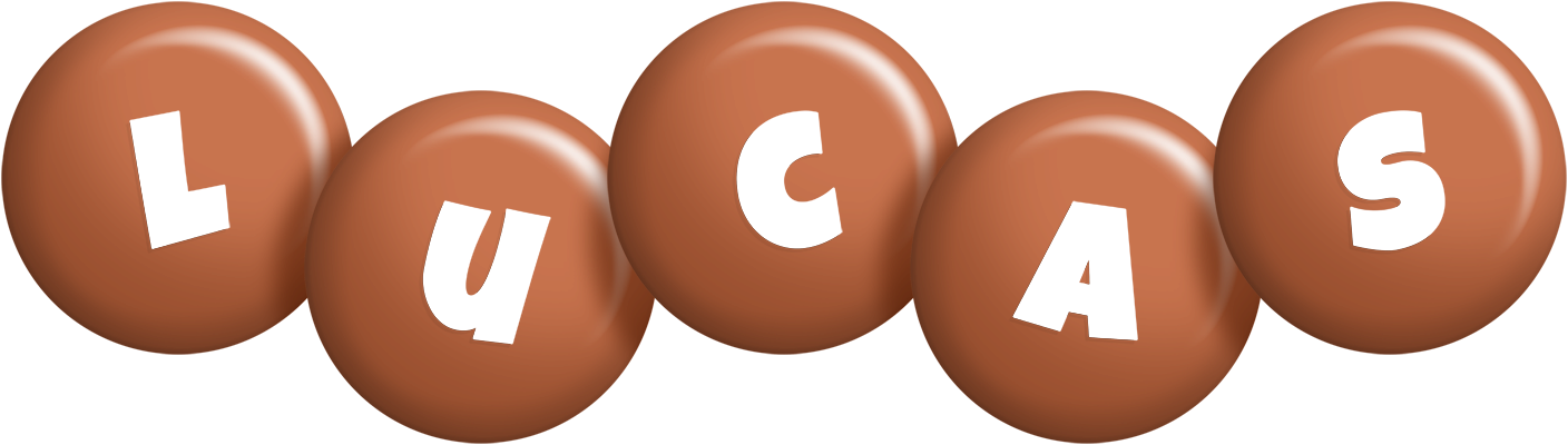 Lucas candy-brown logo