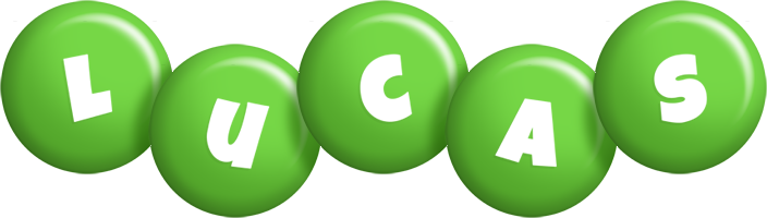 Lucas candy-green logo