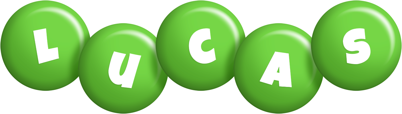 Lucas candy-green logo