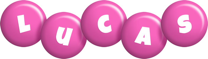 Lucas candy-pink logo