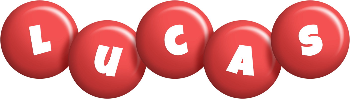 Lucas candy-red logo