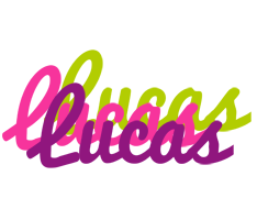 Lucas flowers logo