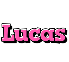 Lucas girlish logo