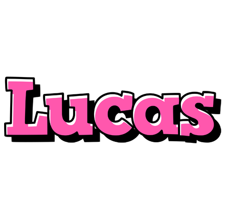 Lucas girlish logo