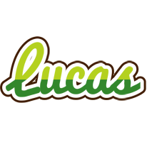 Lucas golfing logo