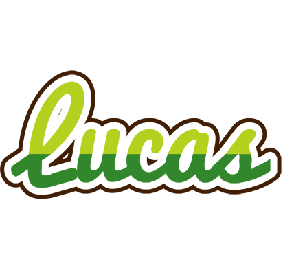 Lucas golfing logo