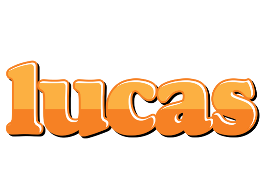 Lucas orange logo