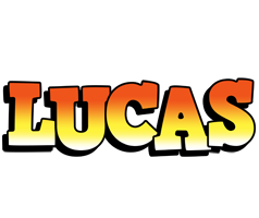Lucas sunset logo
