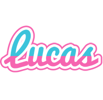 Lucas woman logo