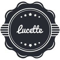 Lucette badge logo