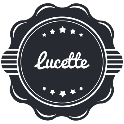 Lucette badge logo