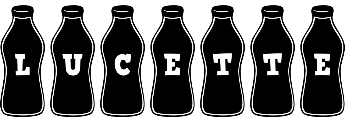 Lucette bottle logo