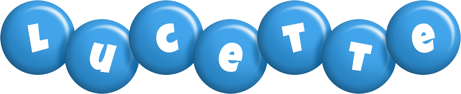 Lucette candy-blue logo