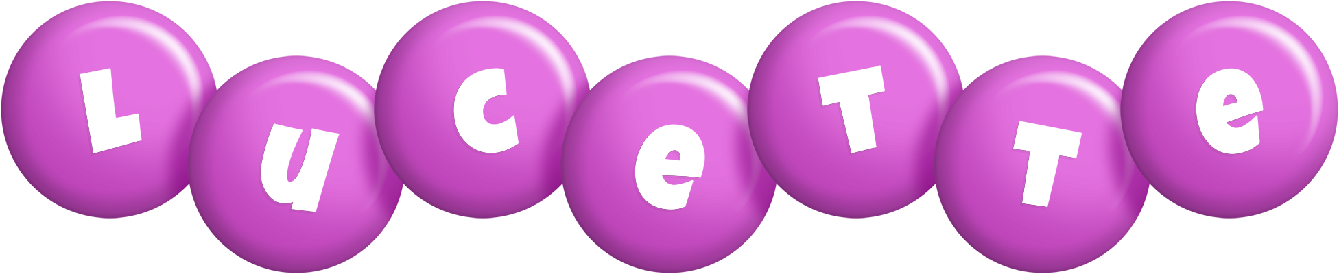 Lucette candy-purple logo