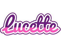 Lucette cheerful logo